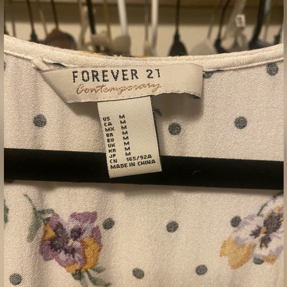 Charming Floral Polkadot Midi Maxi Summer Dress - Picture 4 of 4